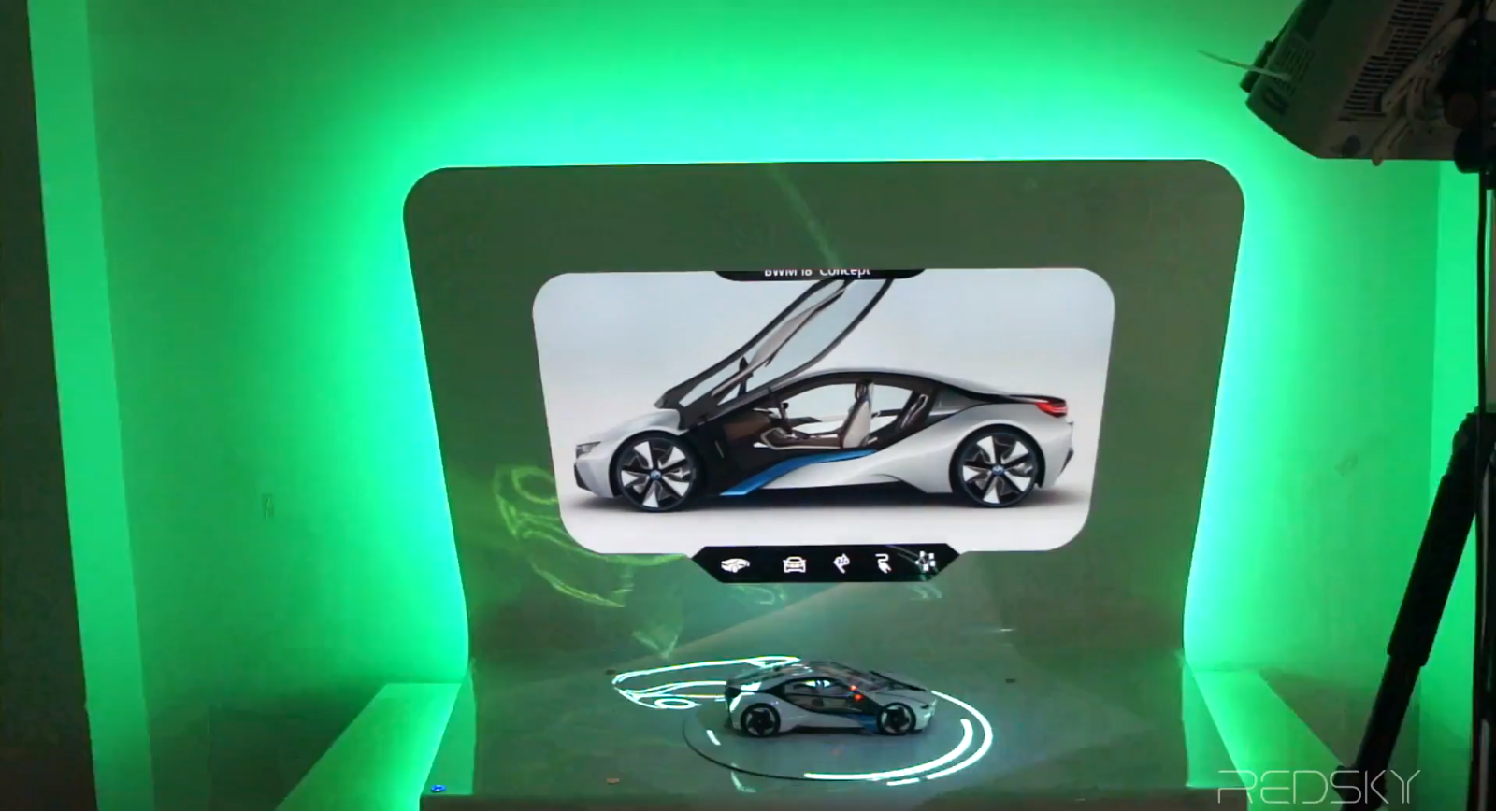 BMWi8 mapping互動幕后（2014）