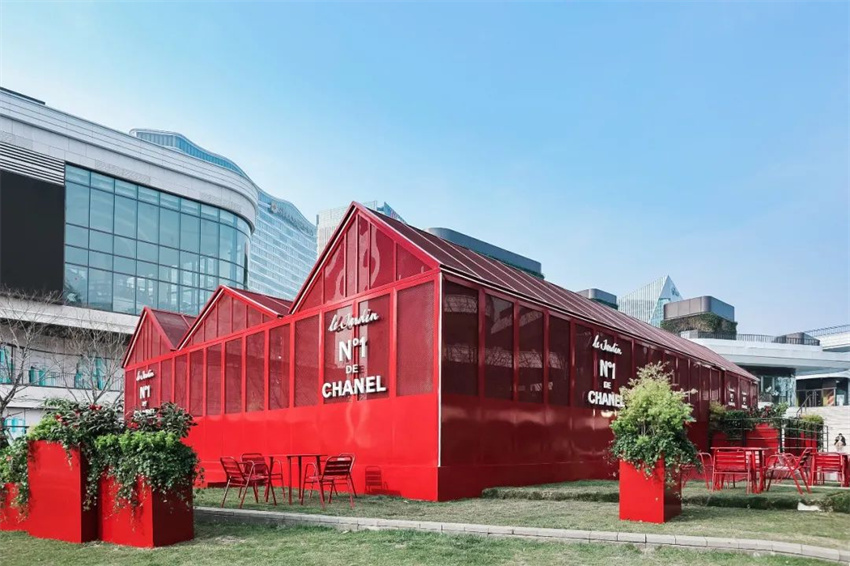 香奈兒一號(hào)花園體驗(yàn)活動(dòng)，限時(shí)空降上海前灘太古里